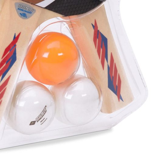 Kit de Raquetes para Tênis de Mesa e Ping Pong Appelgren 2 Players set 100 da Donic Schildkröt - Imagem 2