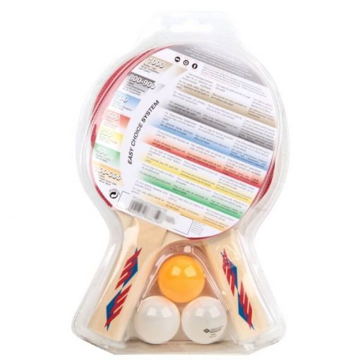 Kit de Raquetes para Tênis de Mesa e Ping Pong Appelgren 2 Players set 100 da Donic Schildkröt - Imagem 3