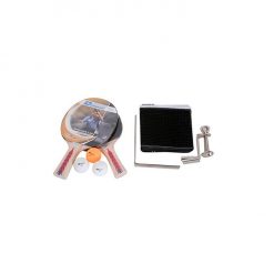 Kit p/ Tênis de Mesa e Ping Pong com 2 Raquetes Appelgren 300 + Rede e Suporte da Donic Schildkröt