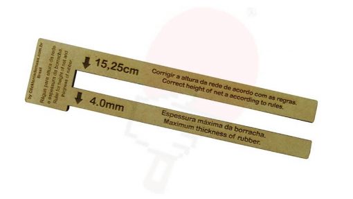 Régua para Medir Rede de Tênis de Mesa da ClickTM - Imagem 2