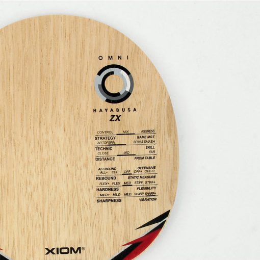 Raquete de Tênis de Mesa Mod. HAYABUSA ZX Clássica da XIOM TÊNIS DE MESA - Imagem 6