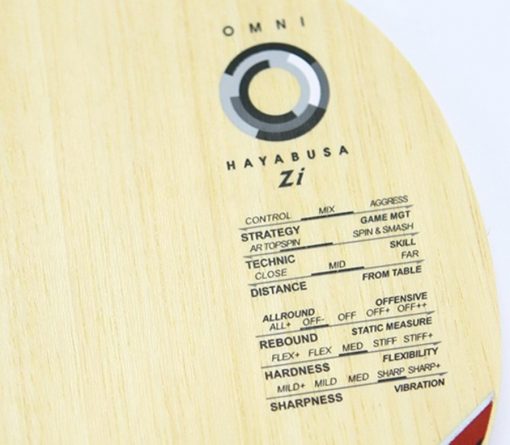 Raquete de Tênis de Mesa Mod. HAYABUSA ZXI Classineta da XIOM TÊNIS DE MESA - Imagem 6