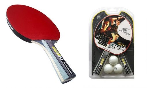Kit Sport com 2 Raquetes mais 3 Bolas Clássica CORNILLEAU TÊNIS DE MESA - Imagem 2