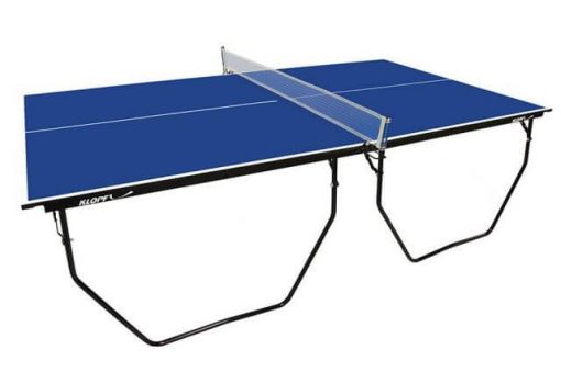 Mesa de Tênis de Mesa Dobrável em MDF de 15mm pés tubular de ferro c/ rodízios Marca Klopf - Imagem 5