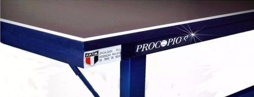 Mesa de Tênis de Mesa Dobrável em MDF de 25mm Modelo Pés de Ferro Marca Procópio - Imagem 4