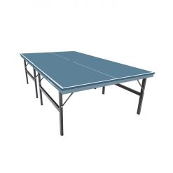 Mesa de Tênis de Mesa Dobrável em MDP de 25mm Modelo Pés de Ferro Marca Procópio