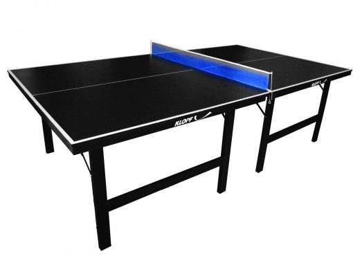 Mesa de Tênis de Mesa Dobrável em MDP de 15mm COR PRETA Marca Klopf - Imagem 6