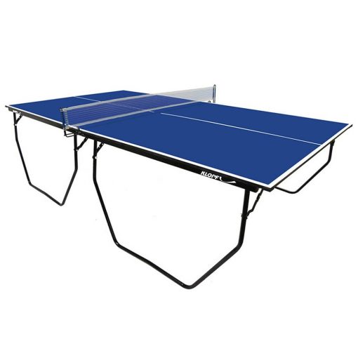 Mesa de Tênis de Mesa Dobrável em MDP de 15mm pés tubular de ferro c/ rodízios Marca Klopf - Imagem 6