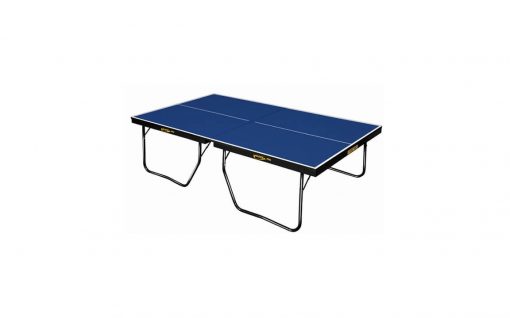 Mesa de Tênis de Mesa Dobrável em MDF de 25mm pés tubular de ferro c/ rodas Mod. PROTON Marca Klopf
