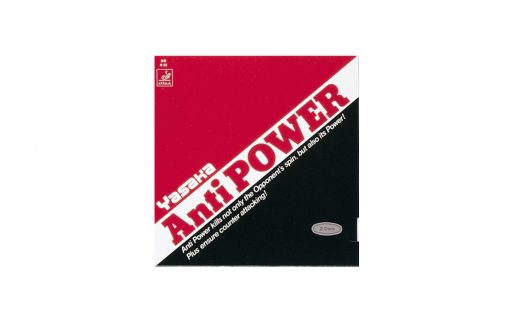 Borracha de Tênis de Mesa AntiPower da YASAKA TÊNIS DE MESA