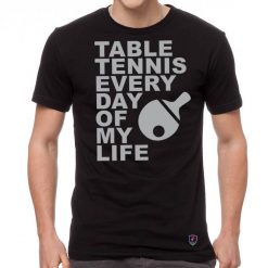 Camiseta TT DAY LIFE da CLICKTM TÊNIS DE MESA