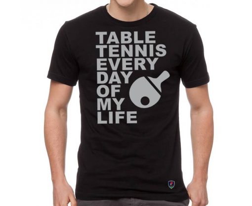 Camiseta TT DAY LIFE da CLICKTM TÊNIS DE MESA