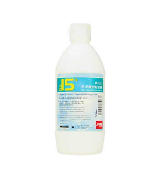 NOVO Tubo de 500ml de Cola a Base D'Agua para Borracha de Tênis de Mesa V.O.C da DHS TÊNIS DE MESA