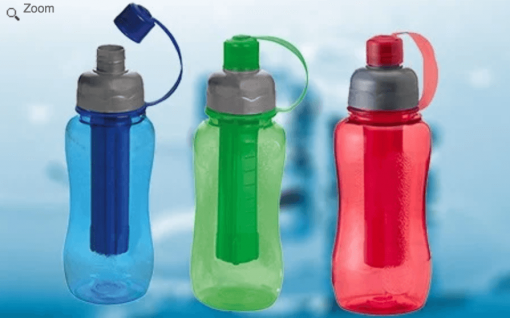 Squeeze Atleta 500ML Garrafa Esportiva com Tampa da ClickTM