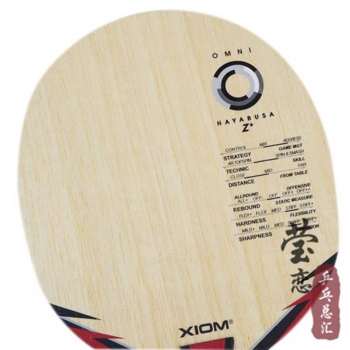 Raquete de Tênis de Mesa Mod. HAYABUSA Z + Classineta XIOM TÊNIS DE MESA - Imagem 3