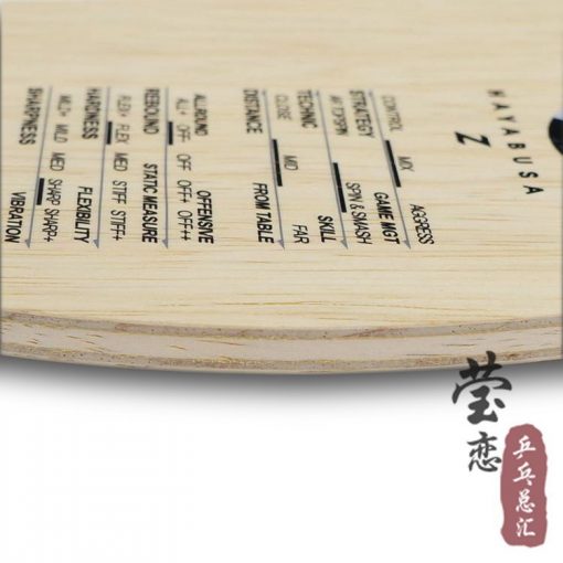 Raquete de Tênis de Mesa Mod. HAYABUSA Z + Classineta XIOM TÊNIS DE MESA - Imagem 4