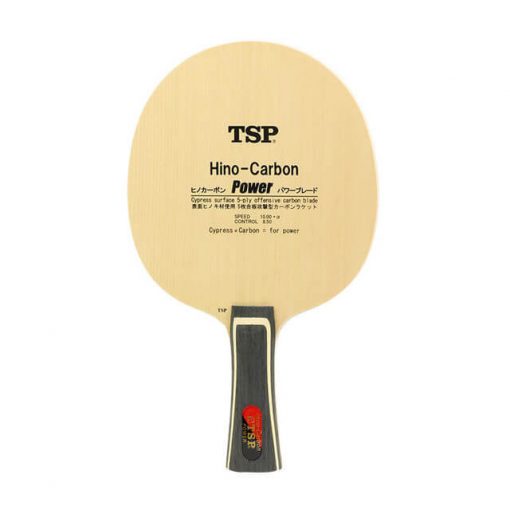 Raquete de Tênis de Mesa Mod. Hino Carbon Clássica da TSP TÊNIS DE MESA