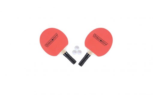 Kit c/ 02 Raquetes Clássica com 2 Borrachas + 3 Bolinhas da PROCOPIO TÊNIS DE MESA