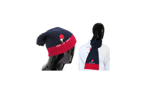 Conjunto Touca e Cachecol BEANIE CLICK SPORT TM de Tênis de Mesa da CLICKTM TÊNIS DE MESA