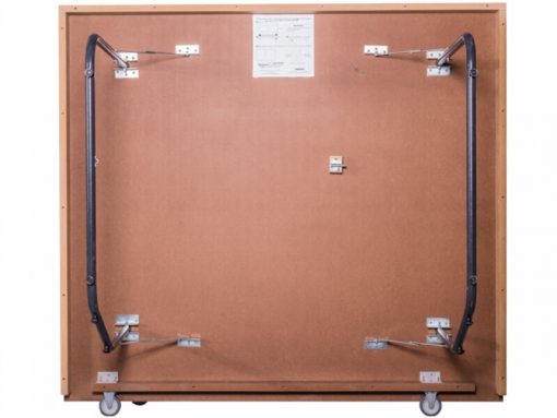 Mesa de Tênis Dobrável em MDF de 25mm pés Tubular de ferro c/ rodízios Mod. SH-Special Marca HB - Imagem 3