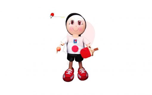 Mieko Mesatenista Souvenir Colecionáveis Marca ClickTM