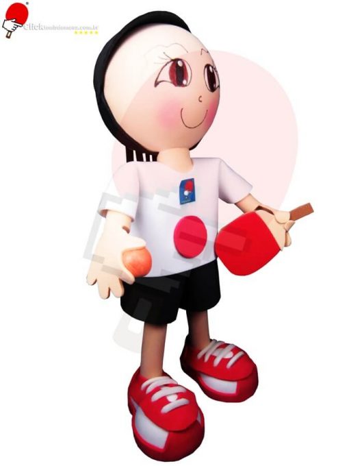 Mieko Mesatenista Souvenir Colecionáveis Marca ClickTM - Imagem 4