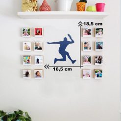 Painel de Decoração Vetorizado Mesatenista Masculino ClickTM