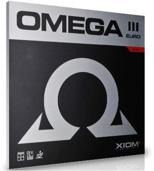 Borracha de Tênis de Mesa Mod. OMEGA III EUROPE XIOM TÊNIS DE MESA