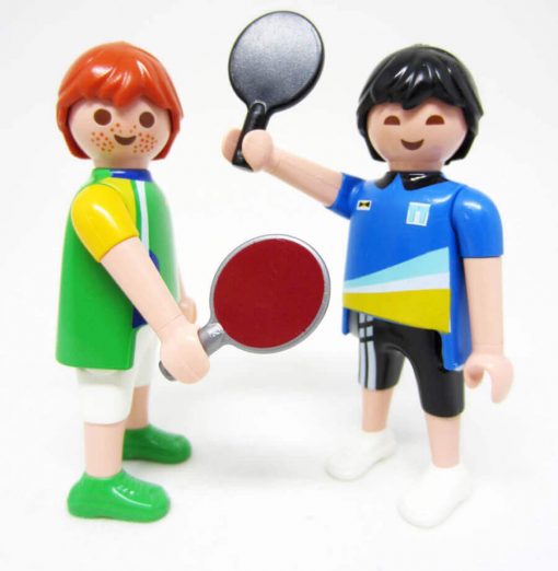 Brinquedo Playmobil Sport&Action Tenis de Mesa Pingue-Pongue - Imagem 3