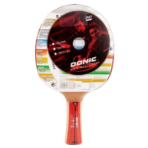 Raquete de Tênis de Mesa Waldner Top Teams 600 com DVD Clássica DONIC SCHILDKRÖT TÊNIS DE MESA - Imagem 2
