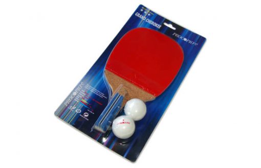 Raquete IMPORTADA Caneta Japonesa Com 2 Bolinhas PROCOPIO TÊNIS DE MESA - Imagem 2