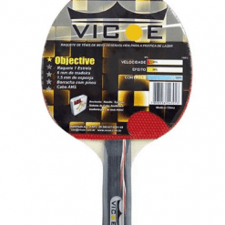 Raquete p/ Tênis de Mesa Mod. OBJECTIVE 1 ESTRELA Clássica - VICOE PING PONG