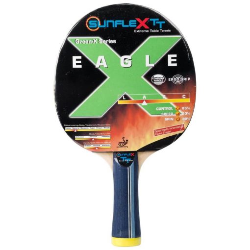 Raquete de Eagle ITTF Clássica da Sunflex TT TÊNIS DE MESA