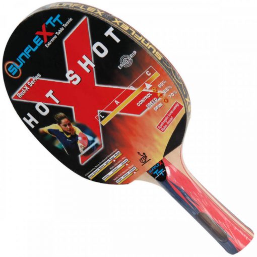 Raquete Hot Shot ITTF Clássica da Sunflex TT TÊNIS DE MESA - Imagem 6