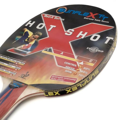 Raquete Hot Shot ITTF Clássica da Sunflex TT TÊNIS DE MESA - Imagem 5