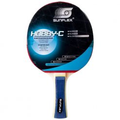 Raquete de Pingue-Pongue Hobby C Clássica da Sunflex TT TÊNIS DE MESA