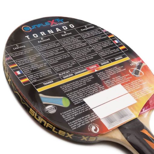Raquete Tornado ITTF Clássica da Sunflex TT TÊNIS DE MESA - Imagem 2
