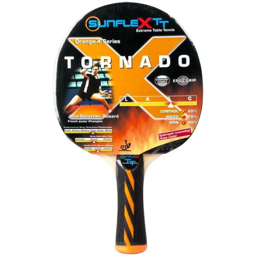 Raquete Tornado ITTF Clássica da Sunflex TT TÊNIS DE MESA