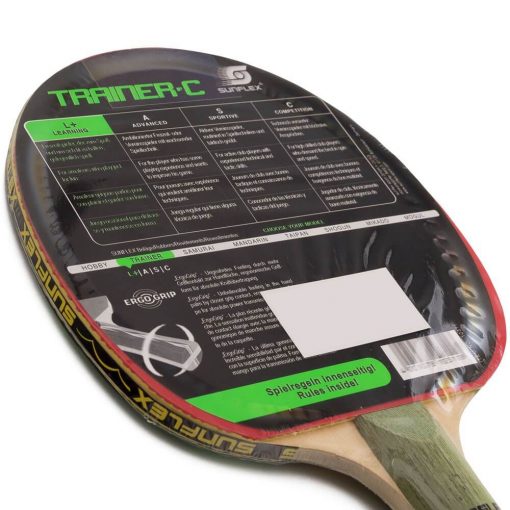 Raquete de Pingue-Pongue Trainer C Clássica da Sunflex TT TÊNIS DE MESA - Imagem 3