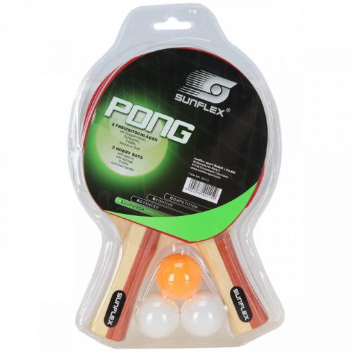 Jogo de Tênis de Mesa Pingue Pongue Clássica da Sunflex TT TÊNIS DE MESA