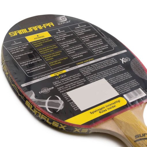 Raquete de Pingue-Pongue Samurai PA Clássica da Sunflex TT TÊNIS DE MESA - Imagem 5
