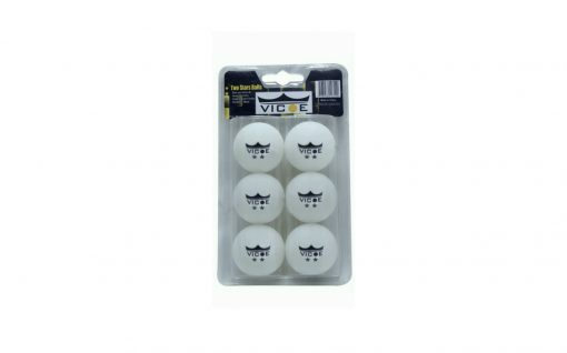 Caixa de Bolas P/ Tênis de Mesa 02 Estrela c/ 06 Und.(s) VICOE PING PONG