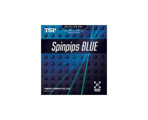 Borracha Pino Curto Com Esponja de Tênis de Mesa Mod. Spinpips Blue da TSP
