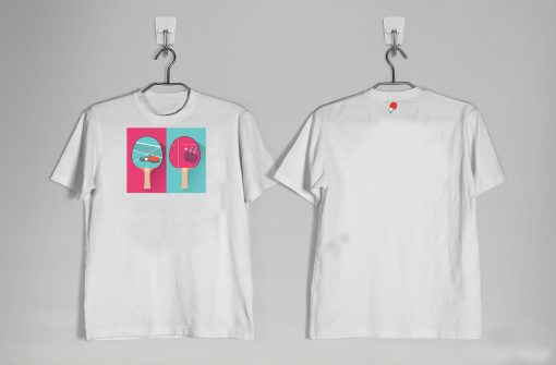 Camiseta de Tênis de Mesa Só Raquetes