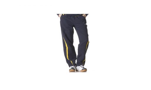 Calça Importada Stiga Tracksuit Force Navy/Yellow 4XL BR Extra Extra Grande.