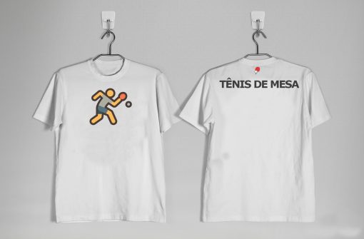Camiseta de Tênis de Mesa Mesatenista