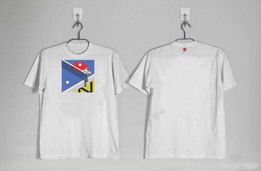 Camiseta de Tênis de Mesa Ping Pong Game