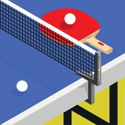 Camiseta de Tênis de Mesa Ping Pong Game - Imagem 2