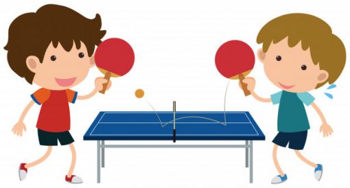 Camiseta de Tênis de Mesa Crianças Jogando - Imagem 2