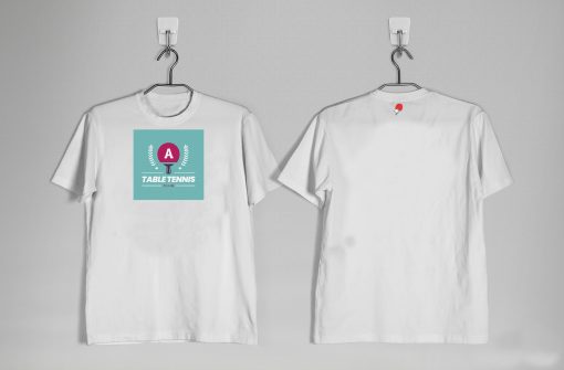 Camiseta de Tênis de Mesa A Table Tennis Club